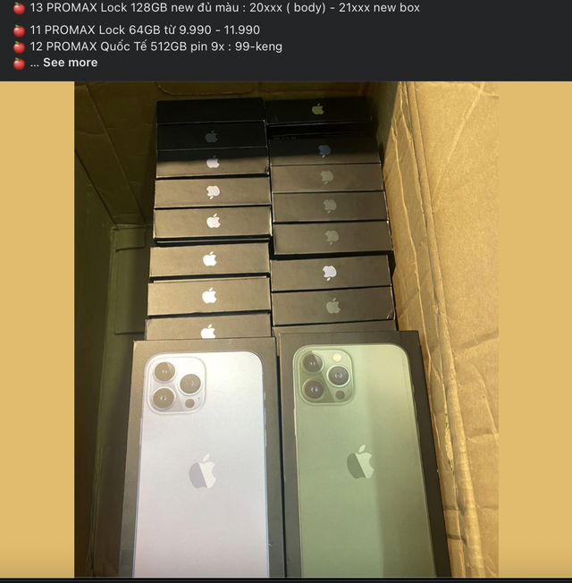 Nghe gọi không ổn định, iPhone Lock tụt giá thê thảm: iPhone 13 Pro Max chỉ còn 20 triệu đồng - Ảnh 2. Nghe gọi không ổn định, iPhone Lock tụt giá thê thảm: iPhone 13 Pro Max chỉ còn 20 triệu đồng - Ảnh 2.