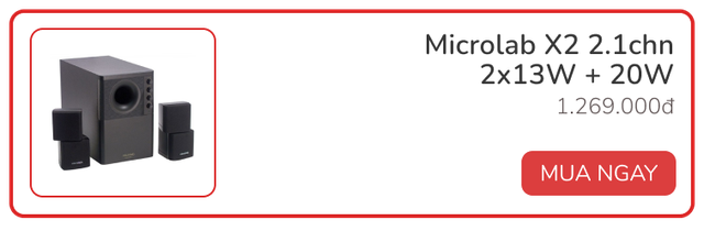 Tầm 1 triệu có 7 loa vi tính chất lượng, âm trầm mạnh mẽ, vài mẫu giảm giá đến 40% - Ảnh 6. Tầm 1 triệu có 7 loa vi tính chất lượng, âm trầm mạnh mẽ, vài mẫu giảm giá đến 40% - Ảnh 6.
