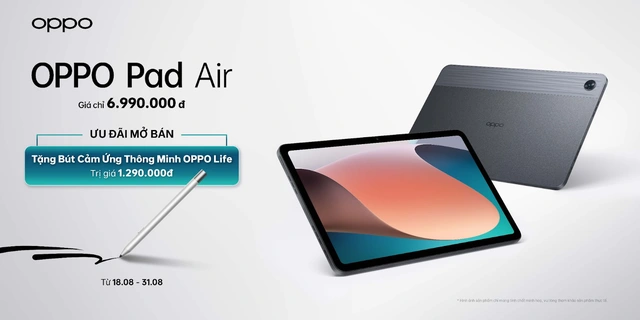 OPPO ra mắt Pad Air và tai nghe TWS Enco Air2 Pro tại Việt Nam - Ảnh 4. OPPO ra mắt Pad Air và tai nghe TWS Enco Air2 Pro tại Việt Nam - Ảnh 4.