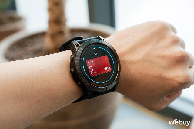 Trải nghiệm Garmin Pay ở Việt Nam: Không phụ thuộc điện thoại, thanh toán nhanh gọn, bảo mật mã pin cũng rất thông minh- Ảnh 1. Trải nghiệm Garmin Pay ở Việt Nam: Không phụ thuộc điện thoại, thanh toán nhanh gọn, bảo mật mã pin cũng rất thông minh- Ảnh 1.