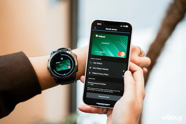 Trải nghiệm Garmin Pay ở Việt Nam: Không phụ thuộc điện thoại, thanh toán nhanh gọn, bảo mật mã pin cũng rất thông minh- Ảnh 3. Trải nghiệm Garmin Pay ở Việt Nam: Không phụ thuộc điện thoại, thanh toán nhanh gọn, bảo mật mã pin cũng rất thông minh- Ảnh 3.