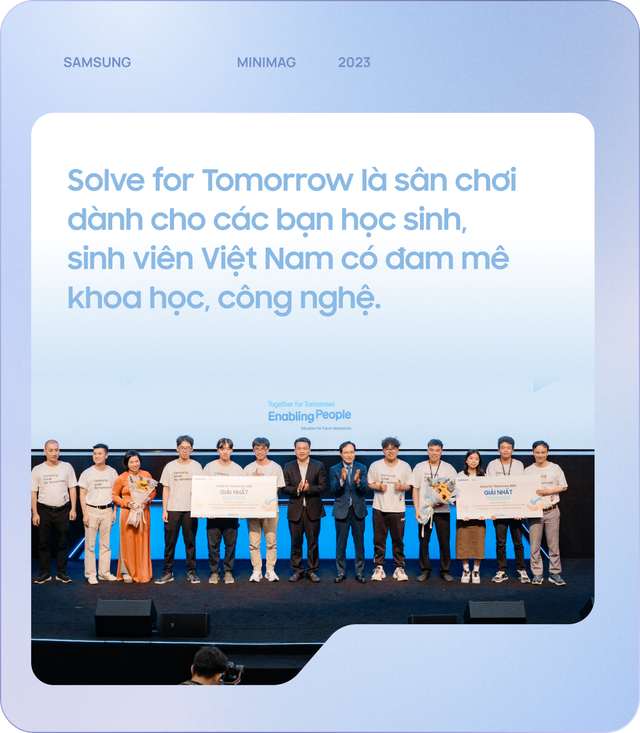 Nỗ lực th&uacute;c đẩy s&aacute;ng tạo cho giới trẻ của Samsung th&ocirc;ng qua Solve for Tomorrow- Ảnh 2.