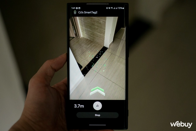 Dùng thử Galaxy SmartTag 2: Nhiều tính năng hay hơn AirTag của Apple nhưng vẫn có 2 điểm trừ này- Ảnh 18. Dùng thử Galaxy SmartTag 2: Nhiều tính năng hay hơn AirTag của Apple nhưng vẫn có 2 điểm trừ này- Ảnh 18.