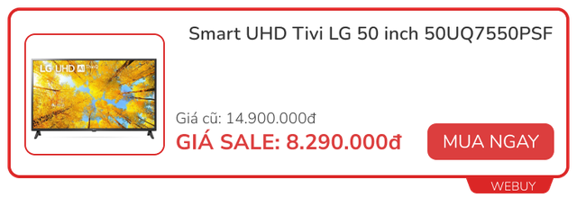 Noel sale to: Đồ LG, Xiaomi, Sharp, Cuckoo giảm đến 50%, đủ từ đồ điện tử đến đồ gia dụng- Ảnh 5. Noel sale to: Đồ LG, Xiaomi, Sharp, Cuckoo giảm đến 50%, đủ từ đồ điện tử đến đồ gia dụng- Ảnh 5.