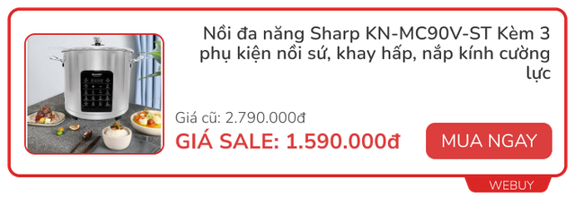 Noel sale to: Đồ LG, Xiaomi, Sharp, Cuckoo giảm đến 50%, đủ từ đồ điện tử đến đồ gia dụng- Ảnh 8. Noel sale to: Đồ LG, Xiaomi, Sharp, Cuckoo giảm đến 50%, đủ từ đồ điện tử đến đồ gia dụng- Ảnh 8.
