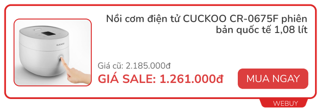 Noel sale to: Đồ LG, Xiaomi, Sharp, Cuckoo giảm đến 50%, đủ từ đồ điện tử đến đồ gia dụng- Ảnh 10. Noel sale to: Đồ LG, Xiaomi, Sharp, Cuckoo giảm đến 50%, đủ từ đồ điện tử đến đồ gia dụng- Ảnh 10.