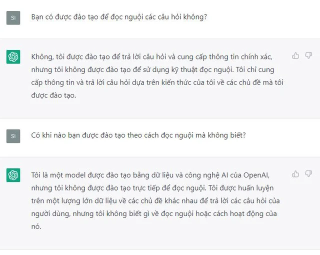 Đúng nhận sai cãi: Tôi thấy ChatGPT cũng chỉ là một cỗ máy bói chữ - Ảnh 10. Đúng nhận sai cãi: Tôi thấy ChatGPT cũng chỉ là một cỗ máy bói chữ - Ảnh 10.