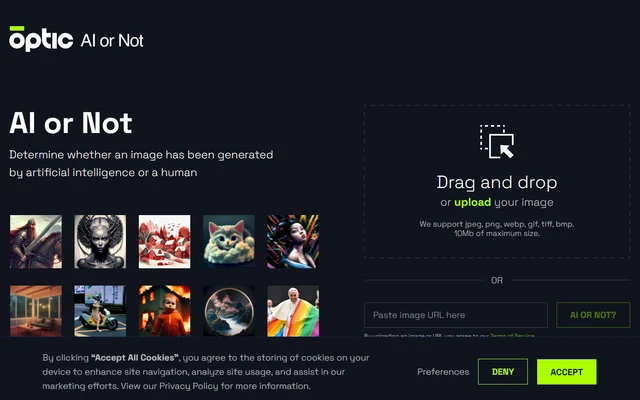 Xuất hiện website "chuyên" phát hiện ảnh do AI tạo ra - Ảnh 1. Xuất hiện website "chuyên" phát hiện ảnh do AI tạo ra - Ảnh 1.