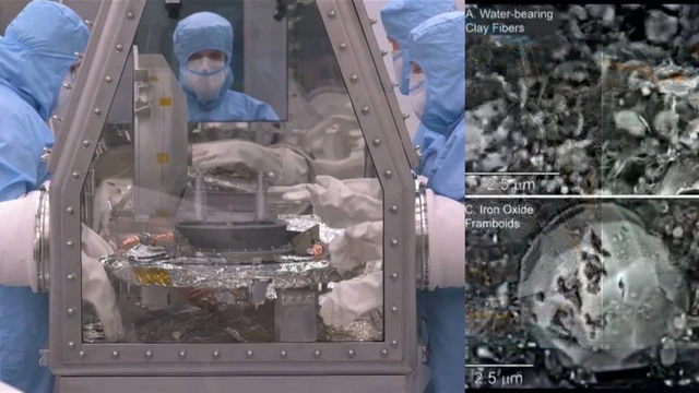 Tàu vũ trụ của NASA trả về mẫu tiểu hành tinh lớn nhất trong lịch sử, hé lộ cảnh tượng phi thường 4,5 tỷ năm trước- Ảnh 5. Tàu vũ trụ của NASA trả về mẫu tiểu hành tinh lớn nhất trong lịch sử, hé lộ cảnh tượng phi thường 4,5 tỷ năm trước- Ảnh 5.