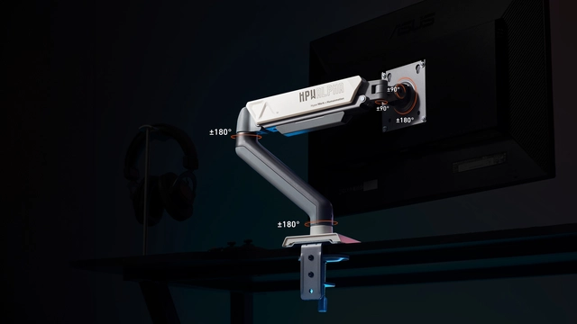 HyperWork ra mắt arm m&agrave;n h&igrave;nh cho game thủ: Thiết kế gaming tối giản, tải trọng 12 kg, gi&aacute; chưa tới 900.000 đồng- Ảnh 3.