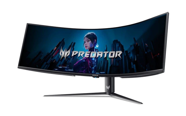 Game thủ chắc sẽ cần: Acer ra mắt màn hình cong chơi game 57 inch, tấm nền Mini-LED, giá 60,9 triệu đồng- Ảnh 1. Game thủ chắc sẽ cần: Acer ra mắt màn hình cong chơi game 57 inch, tấm nền Mini-LED, giá 60,9 triệu đồng- Ảnh 1.