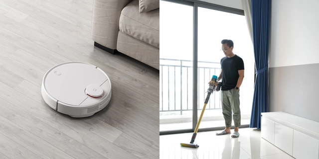 Tết này sắm thêm robot hay máy hút bụi cầm tay để dọn nhà đỡ mệt?- Ảnh 1. Tết này sắm thêm robot hay máy hút bụi cầm tay để dọn nhà đỡ mệt?- Ảnh 1.