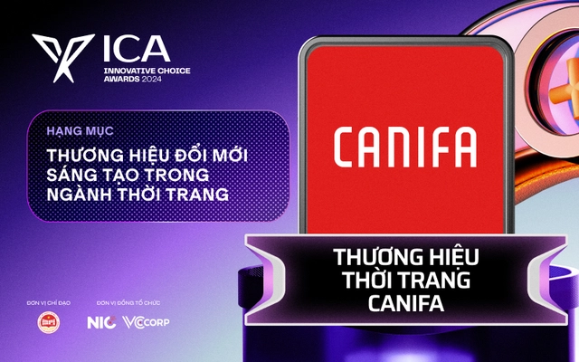 H&atilde;ng thời trang 'quốc d&acirc;n' Canifa về nhất hạng mục Thương hiệu Đổi mới s&aacute;ng tạo trong ng&agrave;nh Thời trang- Ảnh 1.