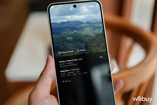 1 tháng dùng Galaxy S24 FE: Chụp đẹp hơn, game “ngon” hơn, thêm AI nhưng còn 1 điểm duy nhất có thể khiến Samfan “lấn cấn”- Ảnh 24. 1 tháng dùng Galaxy S24 FE: Chụp đẹp hơn, game “ngon” hơn, thêm AI nhưng còn 1 điểm duy nhất có thể khiến Samfan “lấn cấn”- Ảnh 24.