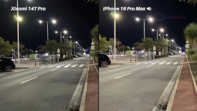 Youtuber so sánh camera Xiaomi 14T Pro với iPhone 16 Pro Max: Apple quay video tốt nhưng chụp đêm xấu hơn, người xem khen Xiaomi hết lời- Ảnh 4. Youtuber so sánh camera Xiaomi 14T Pro với iPhone 16 Pro Max: Apple quay video tốt nhưng chụp đêm xấu hơn, người xem khen Xiaomi hết lời- Ảnh 4.