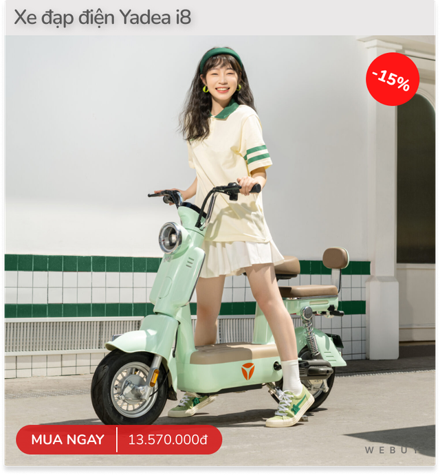 Ngày đôi "Sale chiến siêu rẻ": Loạt đồ dùng công nghệ từ điện thoại, vòng thông minh đến xe đạp điện đều giảm mạnh- Ảnh 3. Ngày đôi "Sale chiến siêu rẻ": Loạt đồ dùng công nghệ từ điện thoại, vòng thông minh đến xe đạp điện đều giảm mạnh- Ảnh 3.