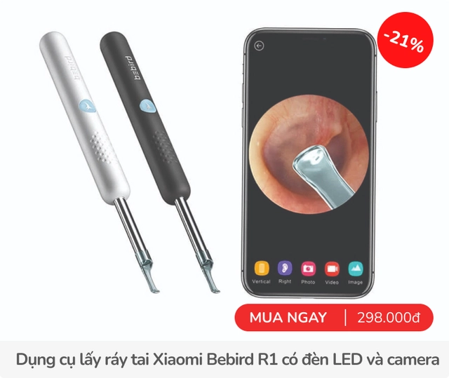 Tự thưởng bản thân với 5 đồ cá nhân đang sale khủng 11/11: Máy cạo râu không dây chỉ 209.000đ, dụng cụ lấy ráy tai Xiaomi 298.000đ...- Ảnh 5. Tự thưởng bản thân với 5 đồ cá nhân đang sale khủng 11/11: Máy cạo râu không dây chỉ 209.000đ, dụng cụ lấy ráy tai Xiaomi 298.000đ...- Ảnh 5.
