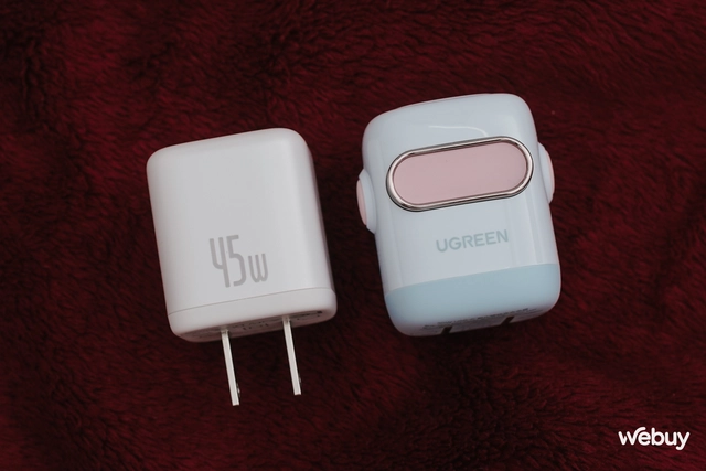 Trên tay củ sạc 45W bé nhất thế giới: Nhiều màu sắc, "tí hon" là thế nhưng lại sạc được cho cả MacBook Pro, giá chỉ 389.000 đồng- Ảnh 6. Trên tay củ sạc 45W bé nhất thế giới: Nhiều màu sắc, "tí hon" là thế nhưng lại sạc được cho cả MacBook Pro, giá chỉ 389.000 đồng- Ảnh 6.