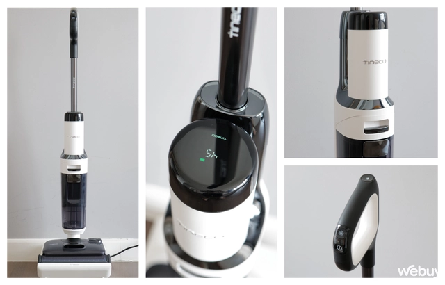 Trải nghiệm Tineco Floor One Stretch S6: Lau hút khô ướt là chuyện thường, tự giặt, tự sấy bằng khí nóng, khớp gập 180 độ linh hoạt- Ảnh 1. Trải nghiệm Tineco Floor One Stretch S6: Lau hút khô ướt là chuyện thường, tự giặt, tự sấy bằng khí nóng, khớp gập 180 độ linh hoạt- Ảnh 1.