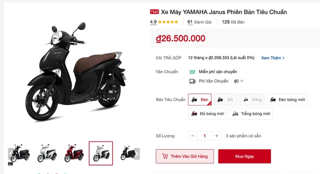 Mua xe máy trên Shopee, Lazada có rẻ hơn ở đại lý?- Ảnh 1. Mua xe máy trên Shopee, Lazada có rẻ hơn ở đại lý?- Ảnh 1.