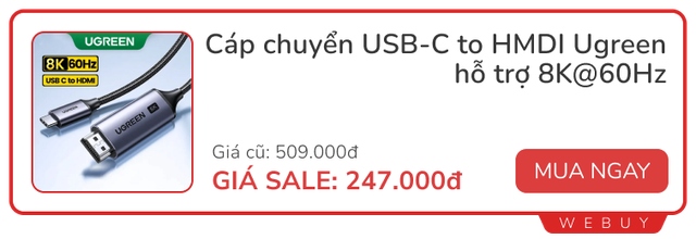 Săn deal Cyber Monday: Đồ công nghệ Redmi, LG, Baseus giảm đến nửa giá, giày Converse "xịn" chỉ 450.000đ- Ảnh 10. Săn deal Cyber Monday: Đồ công nghệ Redmi, LG, Baseus giảm đến nửa giá, giày Converse "xịn" chỉ 450.000đ- Ảnh 10.