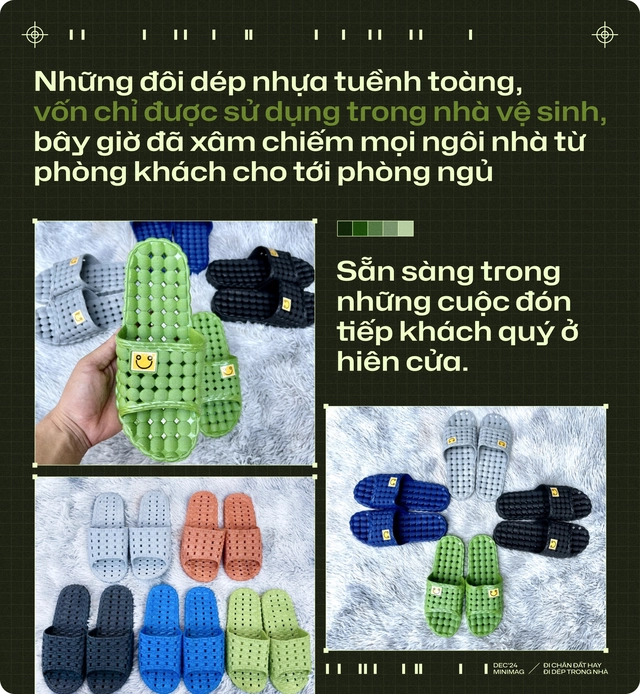 20 năm trôi qua, tôi chẳng còn thấy ai đi chân đất trong nhà, còn những đôi dép nhựa thì xâm chiếm cả thế giới- Ảnh 1. 20 năm trôi qua, tôi chẳng còn thấy ai đi chân đất trong nhà, còn những đôi dép nhựa thì xâm chiếm cả thế giới- Ảnh 1.