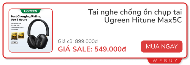 Tai nghe chống ồn 269.000đ, máy hút bụi giảm nửa giá, bộ quà Tết dưới 200.000đ và loạt deal ngày đôi đầu tiên của 2025- Ảnh 5. Tai nghe chống ồn 269.000đ, máy hút bụi giảm nửa giá, bộ quà Tết dưới 200.000đ và loạt deal ngày đôi đầu tiên của 2025- Ảnh 5.