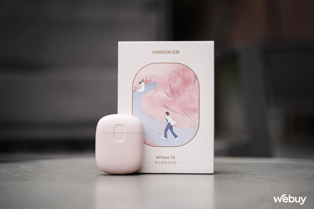 Săn sale tai nghe Ugreen Hitune T2 giảm 80% còn 200k: Đẹp từ hộp đựng, thêm sạc nhanh và độ trễ thấp 60ms- Ảnh 1. Săn sale tai nghe Ugreen Hitune T2 giảm 80% còn 200k: Đẹp từ hộp đựng, thêm sạc nhanh và độ trễ thấp 60ms- Ảnh 1.
