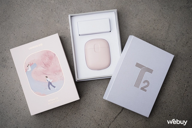 Săn sale tai nghe Ugreen Hitune T2 giảm 80% còn 200k: Đẹp từ hộp đựng, thêm sạc nhanh và độ trễ thấp 60ms- Ảnh 2. Săn sale tai nghe Ugreen Hitune T2 giảm 80% còn 200k: Đẹp từ hộp đựng, thêm sạc nhanh và độ trễ thấp 60ms- Ảnh 2.