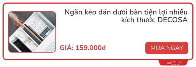 Giải phóng không gian bàn làm việc, tăng gấp 3 sức chứa với loạt phụ kiện giá chỉ từ 15.000đ- Ảnh 8. Giải phóng không gian bàn làm việc, tăng gấp 3 sức chứa với loạt phụ kiện giá chỉ từ 15.000đ- Ảnh 8.