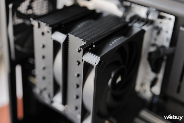 Đánh giá nhanh tản nhiệt khí cao cấp Corsair A115: Mạnh mẽ, êm ái và đắt tiền- Ảnh 12. Đánh giá nhanh tản nhiệt khí cao cấp Corsair A115: Mạnh mẽ, êm ái và đắt tiền- Ảnh 12.