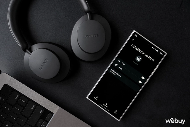 Tai nghe Ugreen có âm thanh Spatial theo dõi chuyển động đầu “xịn” như AirPods, chống ồn tốt, nghe nhạc hay, giá bằng 1/3 hàng Apple- Ảnh 17. Tai nghe Ugreen có âm thanh Spatial theo dõi chuyển động đầu “xịn” như AirPods, chống ồn tốt, nghe nhạc hay, giá bằng 1/3 hàng Apple- Ảnh 17.