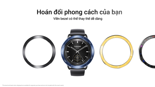 Xiaomi ra mắt smartwatch thời trang: Thiết kế cổ điển, thay được dây đeo và khung viền, pin 15 ngày, giá chỉ hơn 3 triệu đồng- Ảnh 2. Xiaomi ra mắt smartwatch thời trang: Thiết kế cổ điển, thay được dây đeo và khung viền, pin 15 ngày, giá chỉ hơn 3 triệu đồng- Ảnh 2.