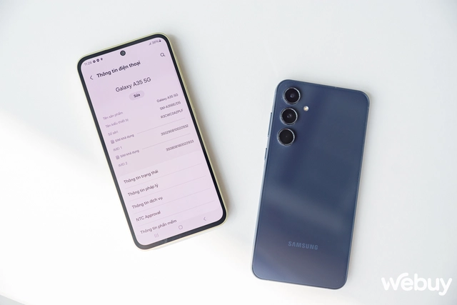 Cận cảnh Galaxy A35 5G và Galaxy A55 5G: Lựa chọn “an toàn” cho người dùng trẻ, giá từ 8.29 triệu đồng- Ảnh 26. Cận cảnh Galaxy A35 5G và Galaxy A55 5G: Lựa chọn “an toàn” cho người dùng trẻ, giá từ 8.29 triệu đồng- Ảnh 26.