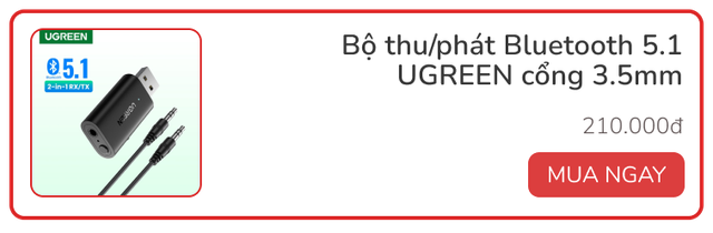 Món phụ kiện này giúp biến loa, tai nghe thường thành không dây, có loại giá chỉ từ 185.000đ- Ảnh 10. Món phụ kiện này giúp biến loa, tai nghe thường thành không dây, có loại giá chỉ từ 185.000đ- Ảnh 10.