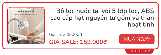 Tăm tia loạt Deal hay ho: Tai nghe giảm còn 85.000 đồng, máy hút bụi, bộ lọc nước giảm tới 50%- Ảnh 4. Tăm tia loạt Deal hay ho: Tai nghe giảm còn 85.000 đồng, máy hút bụi, bộ lọc nước giảm tới 50%- Ảnh 4.