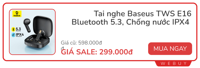 Tăm tia loạt Deal hay ho: Tai nghe giảm còn 85.000 đồng, máy hút bụi, bộ lọc nước giảm tới 50%- Ảnh 2. Tăm tia loạt Deal hay ho: Tai nghe giảm còn 85.000 đồng, máy hút bụi, bộ lọc nước giảm tới 50%- Ảnh 2.