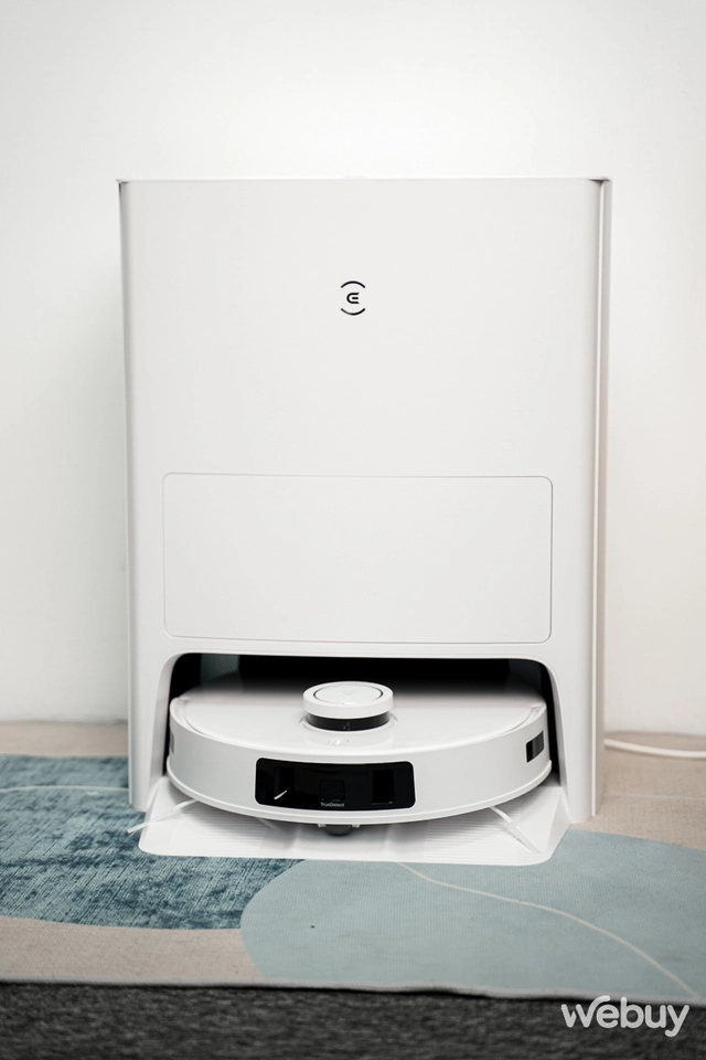 Trải nghiệm robot dọn dẹp Ecovacs Deebot T20e Omni: Lực hút mạnh, 'lắc hông' để dọn góc nhà- Ảnh 7. Trải nghiệm robot dọn dẹp Ecovacs Deebot T20e Omni: Lực hút mạnh, 'lắc hông' để dọn góc nhà- Ảnh 7.