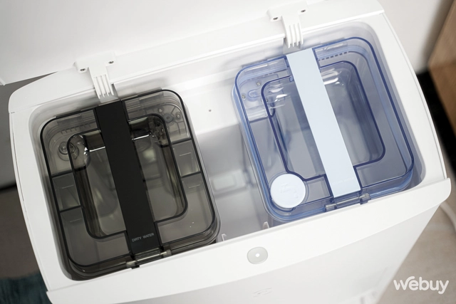 Trải nghiệm robot dọn dẹp Ecovacs Deebot T20e Omni: Lực hút mạnh, 'lắc hông' để dọn góc nhà- Ảnh 12. Trải nghiệm robot dọn dẹp Ecovacs Deebot T20e Omni: Lực hút mạnh, 'lắc hông' để dọn góc nhà- Ảnh 12.