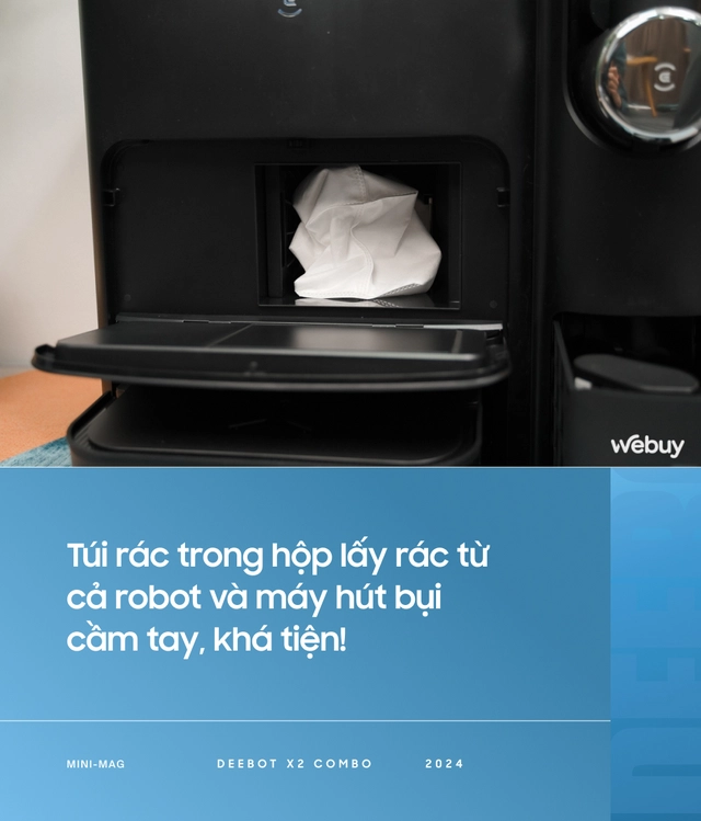 Trải nghiệm robot dọn dẹp Ecovacs Deebot X2 Combo: Mua 1 được 2- Ảnh 11.