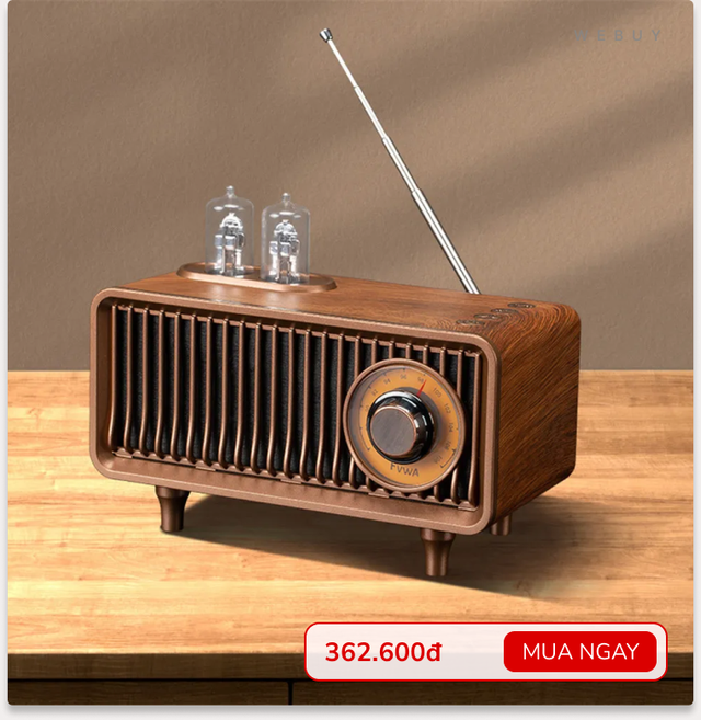 10 mẫu loa gắn đèn LED, vỏ gỗ retro độc lạ để góc làm việc thêm “chất”, giá từ 360.000đ vì đang sale- Ảnh 6. 10 mẫu loa gắn đèn LED, vỏ gỗ retro độc lạ để góc làm việc thêm “chất”, giá từ 360.000đ vì đang sale- Ảnh 6.