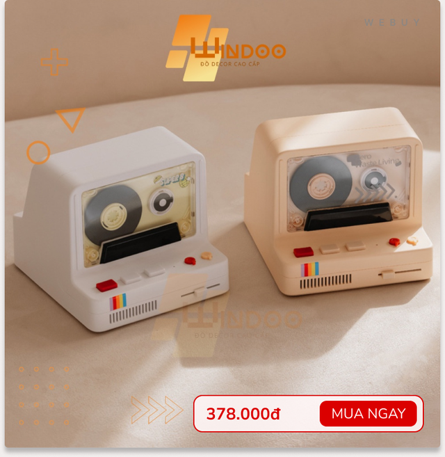 10 mẫu loa gắn đèn LED, vỏ gỗ retro độc lạ để góc làm việc thêm “chất”, giá từ 360.000đ vì đang sale- Ảnh 7. 10 mẫu loa gắn đèn LED, vỏ gỗ retro độc lạ để góc làm việc thêm “chất”, giá từ 360.000đ vì đang sale- Ảnh 7.