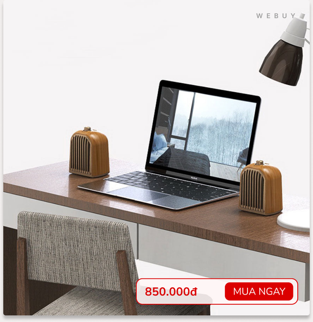 10 mẫu loa gắn đèn LED, vỏ gỗ retro độc lạ để góc làm việc thêm “chất”, giá từ 360.000đ vì đang sale- Ảnh 9. 10 mẫu loa gắn đèn LED, vỏ gỗ retro độc lạ để góc làm việc thêm “chất”, giá từ 360.000đ vì đang sale- Ảnh 9.