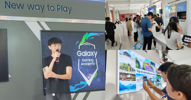 Sinh vi&ecirc;n ồ ạt &ldquo;hack&rdquo; qu&agrave; xịn, bỏ t&uacute;i đủ mẹo học tập đỉnh nhờ Galaxy AI tại Galaxy Campus Tour 2024- Ảnh 1.