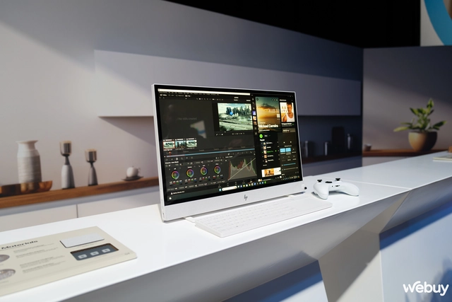 Trải nghiệm HP Envy Move all-in-one: Máy tính để bàn nhưng có thể xách đi như vali- Ảnh 1. Trải nghiệm HP Envy Move all-in-one: Máy tính để bàn nhưng có thể xách đi như vali- Ảnh 1.