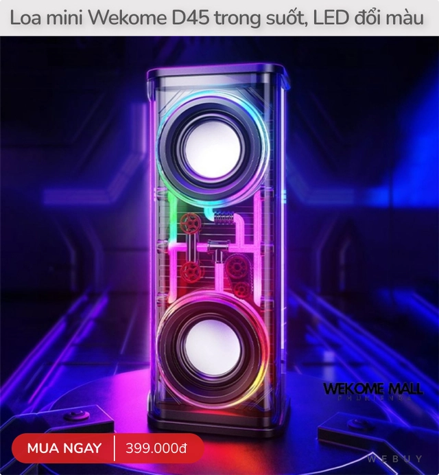 Ngắm loạt đồ thiết kế độc lạ từ Wekome: Từ phong cách Cyberpunk đến thời trang, cổ điển đủ cả, có món giảm đến 36%- Ảnh 13. Ngắm loạt đồ thiết kế độc lạ từ Wekome: Từ phong cách Cyberpunk đến thời trang, cổ điển đủ cả, có món giảm đến 36%- Ảnh 13.