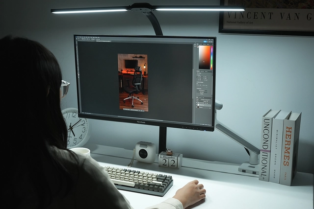 HyperWork ra mắt đèn LED kẹp bàn Luna: Thiết kế tối giản, đa năng, giá 990.000 đồng- Ảnh 4. HyperWork ra mắt đèn LED kẹp bàn Luna: Thiết kế tối giản, đa năng, giá 990.000 đồng- Ảnh 4.