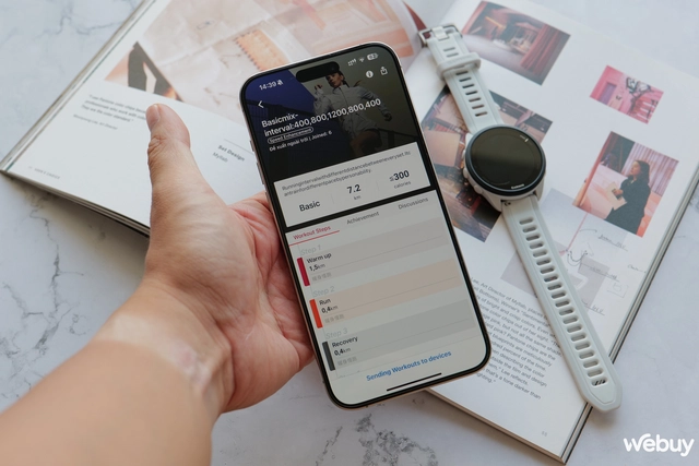 Trải nghiệm nhanh Garmin Forerunner 165: Thêm lựa chọn "ngon - rẻ" cho hội mê chạy bộ- Ảnh 11. Trải nghiệm nhanh Garmin Forerunner 165: Thêm lựa chọn "ngon - rẻ" cho hội mê chạy bộ- Ảnh 11.