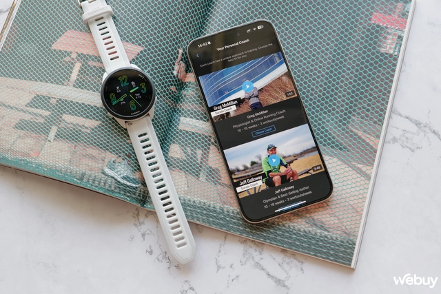 Trải nghiệm nhanh Garmin Forerunner 165: Thêm lựa chọn "ngon - rẻ" cho hội mê chạy bộ- Ảnh 9. Trải nghiệm nhanh Garmin Forerunner 165: Thêm lựa chọn "ngon - rẻ" cho hội mê chạy bộ- Ảnh 9.