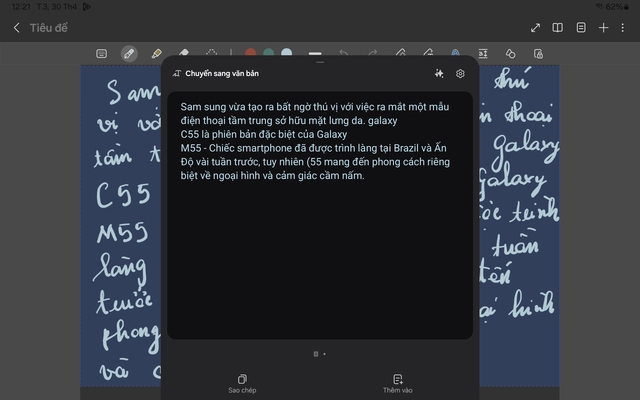 Cách Galaxy Tab S9 biến thành 'cuốn sổ toàn năng' của tôi khi đi công tác- Ảnh 6. Cách Galaxy Tab S9 biến thành 'cuốn sổ toàn năng' của tôi khi đi công tác- Ảnh 6.